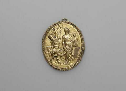 Médaillon : Apollon et Marsyas, image 1/2