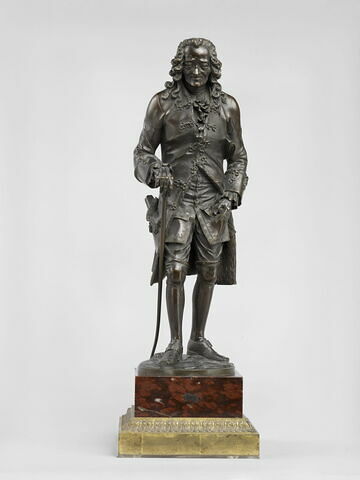 Statuette : Voltaire, image 3/6