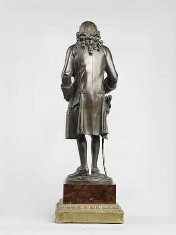 Statuette : Voltaire, image 2/6