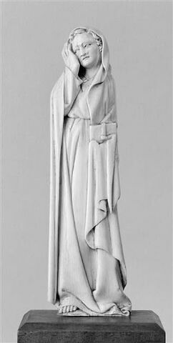 Statuette d'applique : saint Jean de calvaire, image 1/1