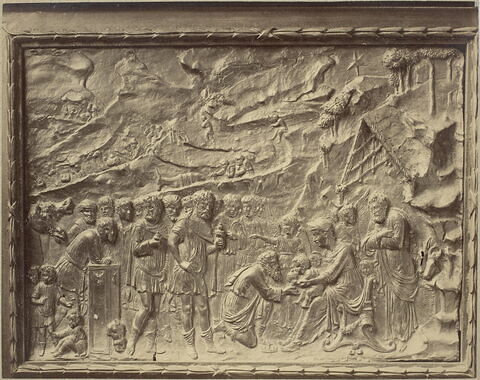 Bas-relief : l'Adoration des mages, image 3/3