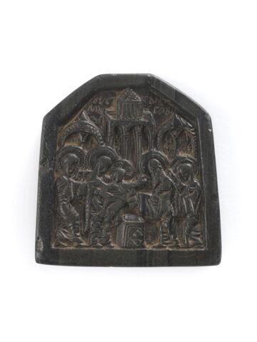 Icône biface : saint Nicolas et Présentation au temple, image 2/2