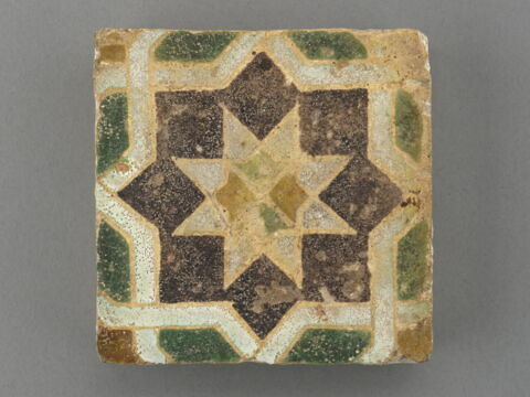 Carreau carré : étoile, image 1/2