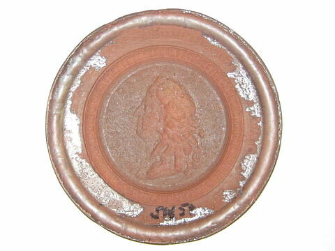 Médaillon : buste de Louis XIV, image 1/1