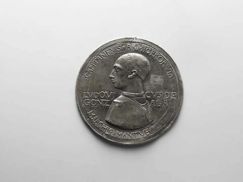 Médaille : Lodovico III Gonzaga, second marquis de Mantoue (1414-1478), image 1/2