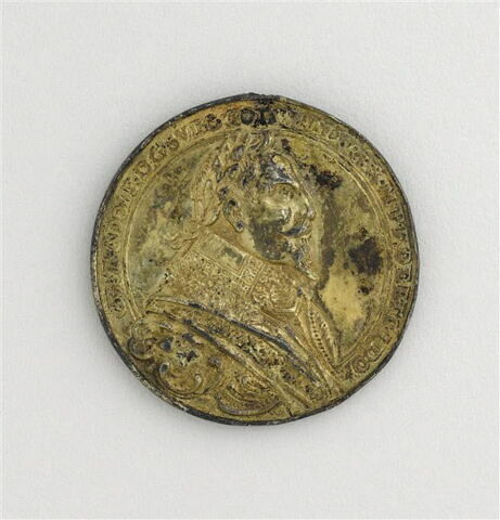 Médaille : Gustave Adolphe, roi de Suède / Marie-Eléonore de Brandebourg