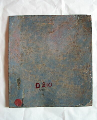 Plaque rectangulaire : Le Couronnement de la Vierge, image 2/3