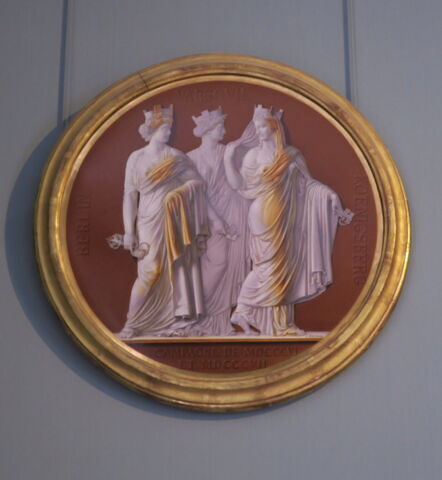 Médaillon : Berlin, Varsovie, Koenigsberg (copie Second Empire), image 3/4