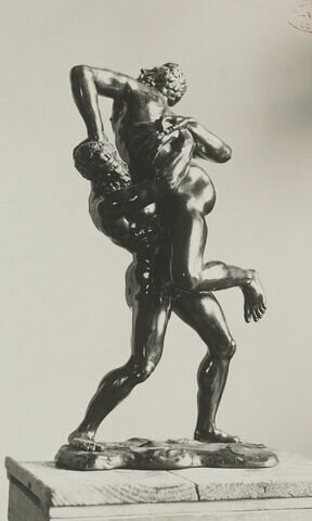 Statuette : Hercule et Antée, image 2/3