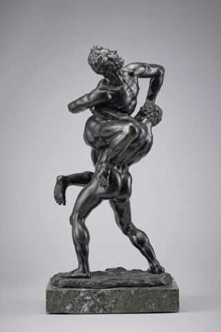Statuette : Hercule et Antée