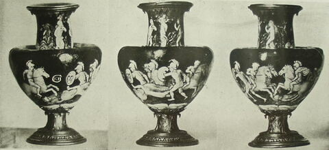 Petit vase : Combat de cavaliers, scènes de la Genèse, image 8/13