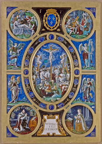 Retable de la Sainte-Chapelle : La Crucifixion, image 27/48