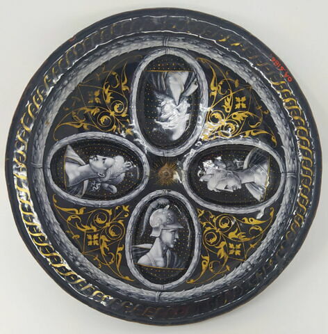 Coupe couverte : Le Repas de Didon et Énée, image 3/7