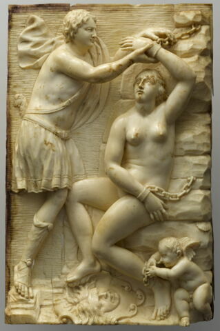 Relief rectangulaire : Persée délivrant Andromède, image 1/2