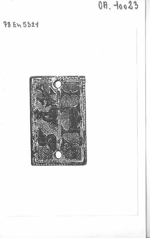 Petite plaque rectangulaire : Titulus du Christ, image 2/2