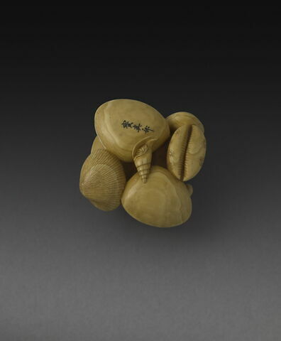 Netsuke : Coquillages., image 2/3