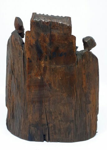 Groupe sculpté avec cinq personnages, image 5/5