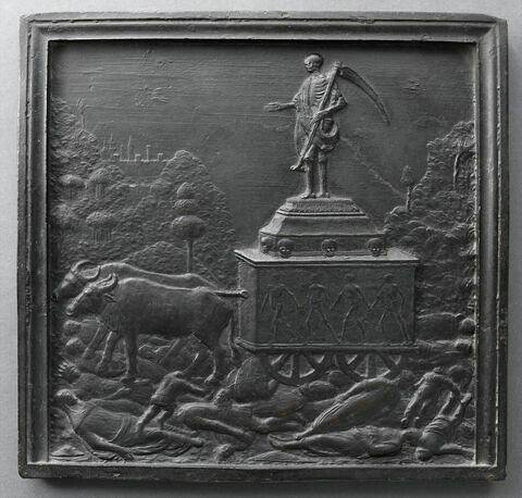 Bas-relief : Le Triomphe  de la Mort