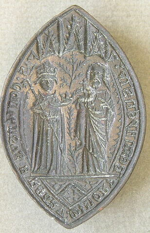 Matrice de sceau : Couvent Saint-Jean-Baptiste de Bernay