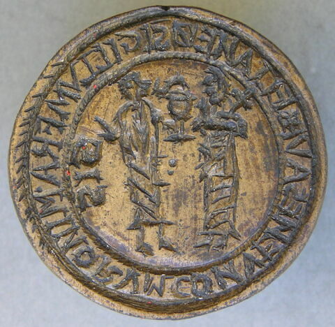 Matrice de sceau : Couvent des Frères mineurs d’Orléans, image 1/2