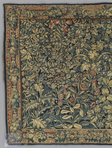 Verdure à fleurs et feuillages, d’une tenture de six pièces, image 6/6
