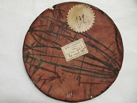 Plaque circulaire : Auguste, d'un ensemble de huit (MR 2566 à 2574), image 2/2