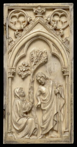 Feuillet droit d'un diptyque : Noli me Tangere, image 1/2