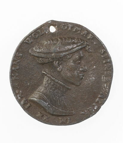 Médaille : Hans Wolf Otmar / inscription, image 1/2