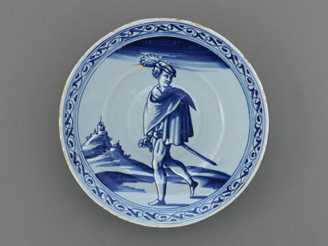 Assiette : gentilhomme, image 1/2