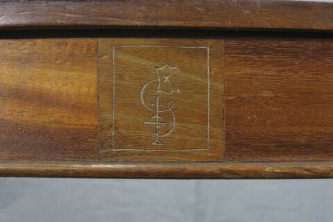 Table rognon plaquée de satiné de style Louis XV, image 12/13