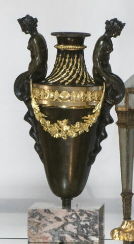 Grand vase en bronze doré et patiné, image 6/6