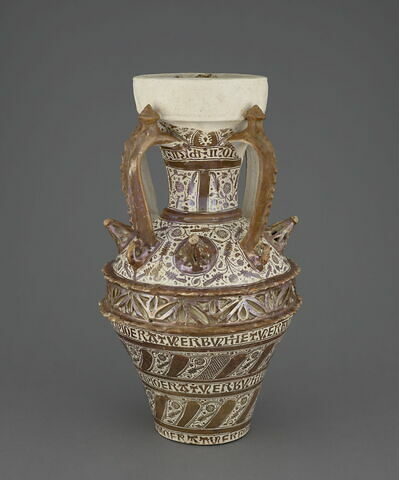 Vase hispano-mauresque à quatre anses, image 4/12