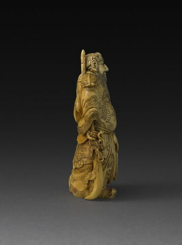 Okimono : Guan Yu, image 3/3