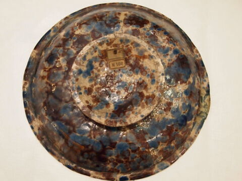 Plat rond à pied : berger et bergère, image 4/6