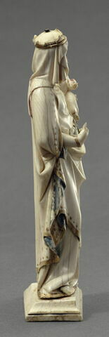 Statuette : Vierge à l'Enfant debout, image 2/6