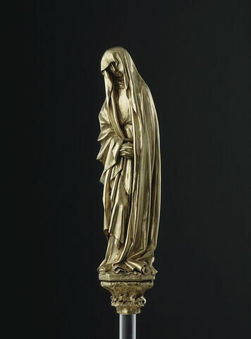 Statuette de calvaire : Vierge