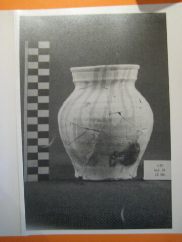 Oule à col en bandeau et décor flammulé, image 3/3