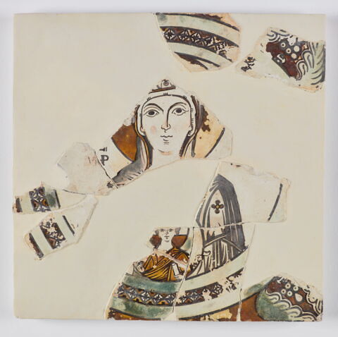 Plaque d'iconostase : Vierge à l'Enfant, image 1/3