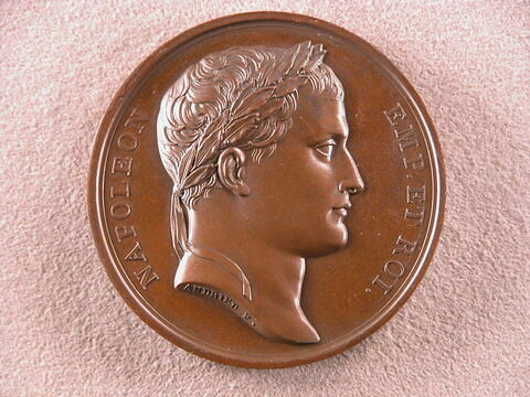 Médaille : Aux orphelines de la Légion d'honneur, 1810, image 2/2