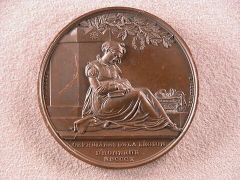 Médaille : Aux orphelines de la Légion d'honneur, 1810, image 1/2