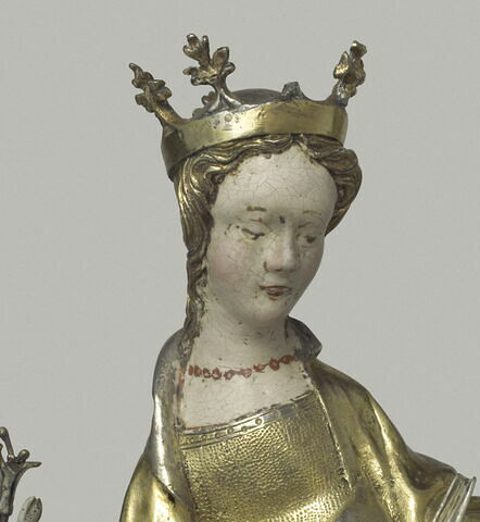 Statuette : sainte Dorothée (?), image 2/6