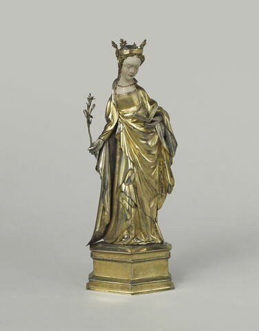 Statuette : sainte Dorothée (?), image 1/6