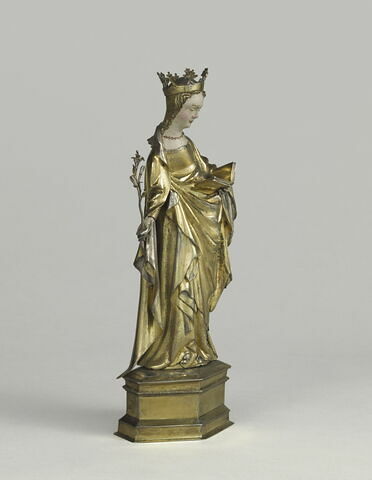 Statuette : sainte Dorothée (?), image 4/6