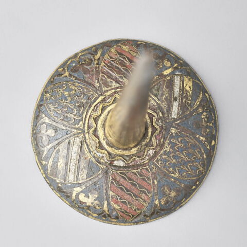 Chandelier de voyage aux armes de France, Champagne et Turenne, image 2/6