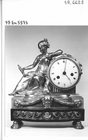 Pendule : La Prudence ou Cléopâtre, image 1/1