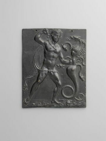 Plaquette : Hercule et l'hydre., image 1/2