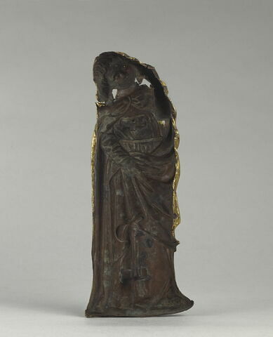 Figure d'applique : saint Jean provenant sans doute d'un tableau de dévotion privée figurant le Calvaire., image 2/4