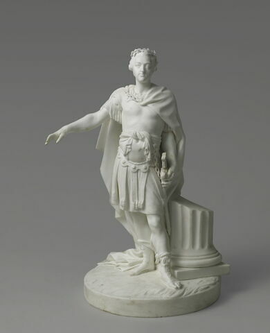 Statuette de Louis XV en empereur romain
Manufacture de Sèvres