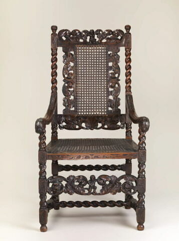 Fauteuil à colonnes torses, image 1/6