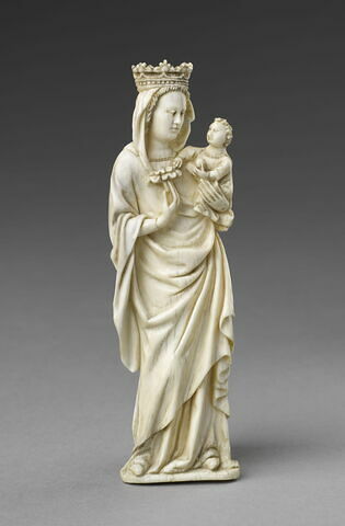 Figure d'applique : Vierge à l'Enfant, image 1/2